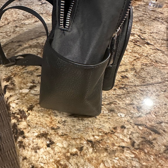 Coach black Nylon/leather backpack - Picture 9 of 11